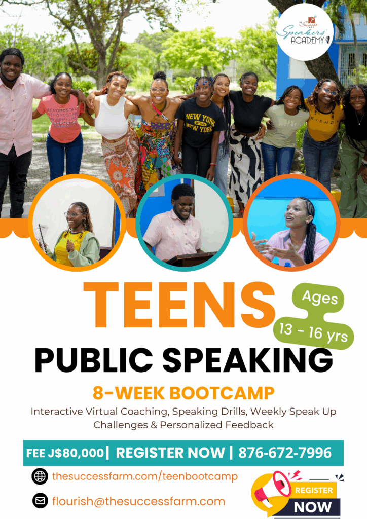 Teens 8-Week Public Speaking Bootcamp